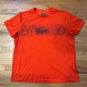 LACOSTE Men's SPORT Crew Neck Croc Ultra Dry T-shirt Size XXL